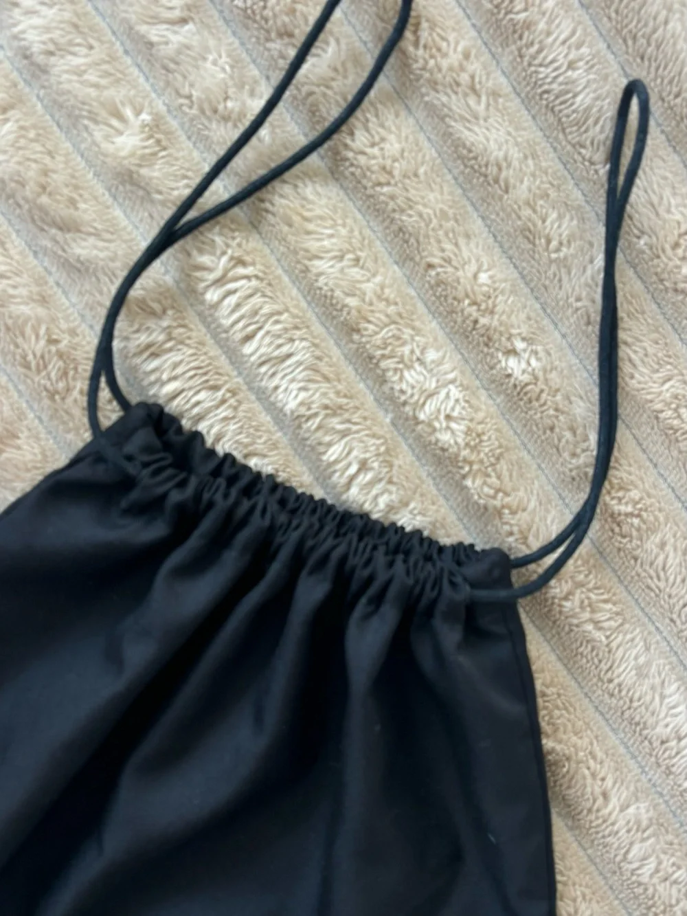 Givenchy Black Embossed Logo Dust Bag